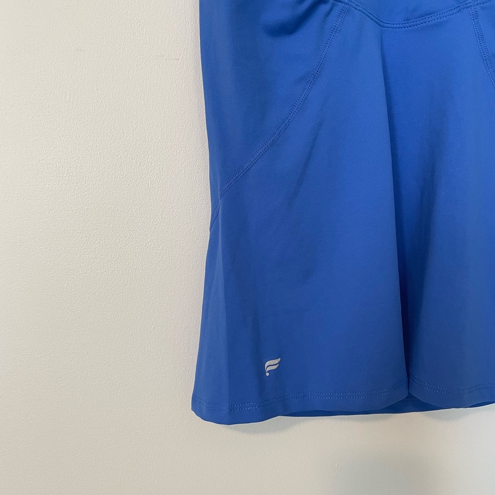 Fabletics Boost Built In Bra Blue Work Out Tank - Picture 4 of 5